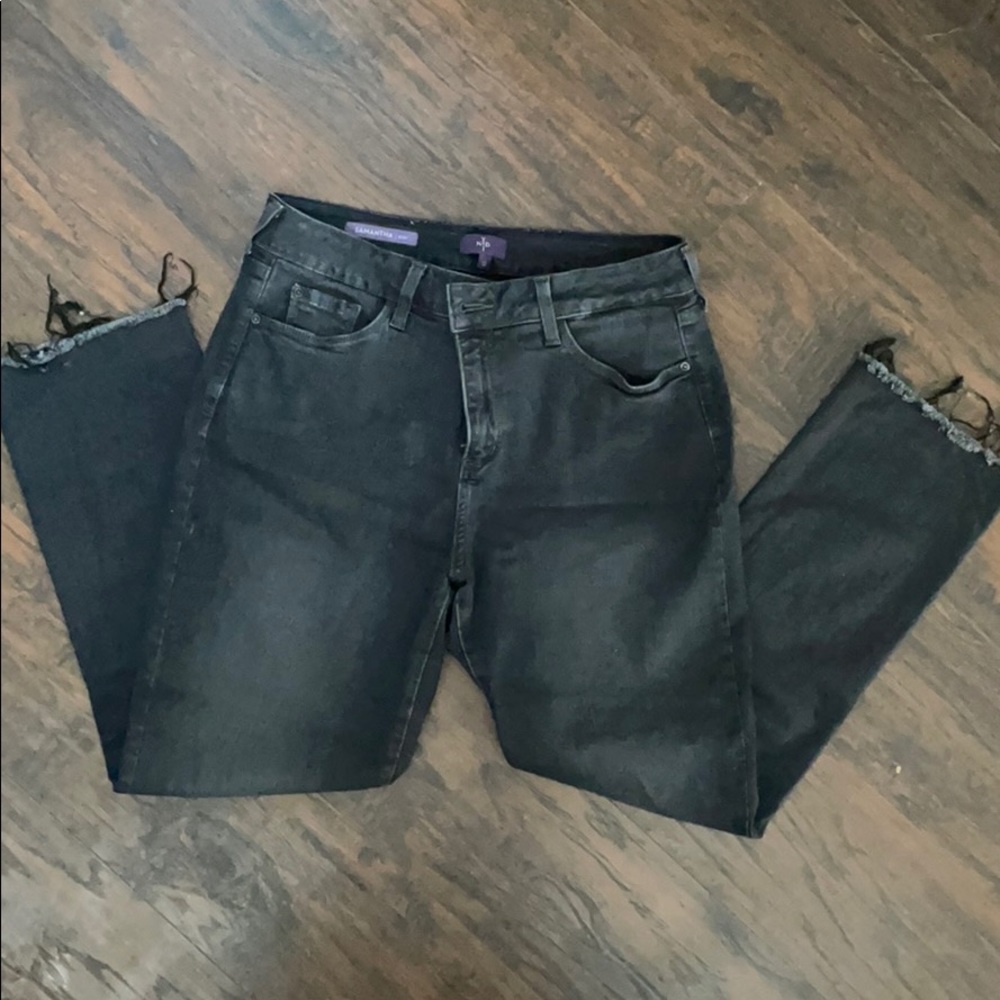 NYDJ Black Jeans - Sz 12 (run small - fits 8-10)